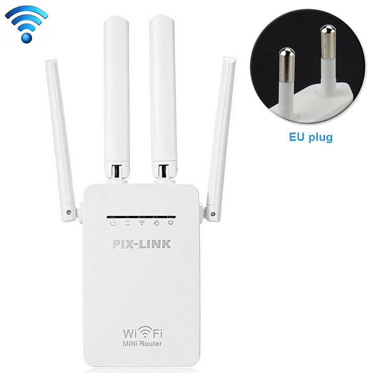 Wireless Smart WiFi Router Repeater with 4 WiFi Antennas, EU Plug Black, EU Plug White, UK Plug Black, UK Plug White, US Plug Black, US Plug White Wireless Smart WiFi Router Repeater with 4 WiFi Antennas, EU Plug Black, EU Plug White, UK Plug Black, UK Plug White, US Plug Black, US Plug White